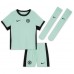 Camisa de time de futebol Chelsea Benoit Badiashile #5 Replicas 3º Equipamento Infantil 2023-24 Manga Curta (+ Calças curtas)
